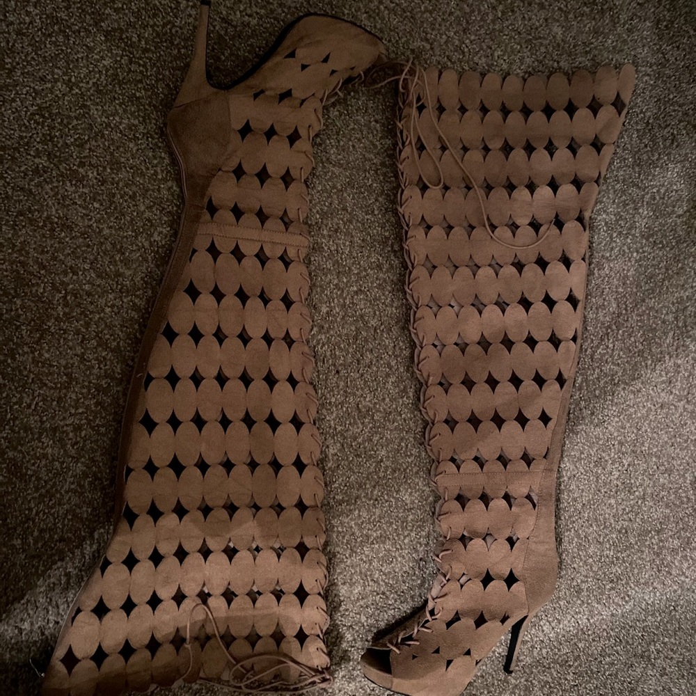 Wide Width Thigh High Boots